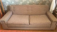Tan Mid Century Modern Couch