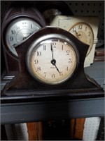 Vtg. Mini Wooden Gilbert Clock