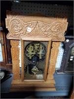 Antique Ingraham Gingerbread Kitchen Clock