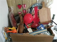 Box of Kitchen Utensils and Supplies