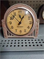 Vtg. Metal Monterey Alarm Clock