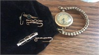 Small Brooches and Ladies Watch