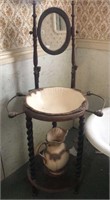 Antique Pitcher and Basin Wash Stand