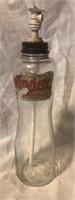 Vintage Glass Windex Spray Bottle