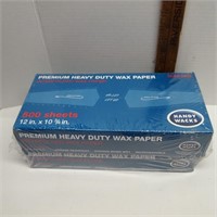 New Premium Heavy Duty Wax Paper
