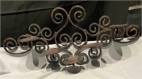 Large Wrought iron Candle holder