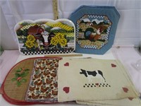Misc Placemats Chickens & Cow