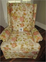 Broyhill Premier 'Floral Print' Arm Chair (R1)