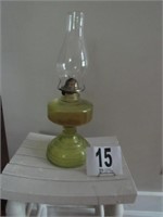 18" Tall Oil Lamp with Chimney (R1)