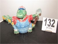 7" Tall Alligator Themed Tea Pot (R3)