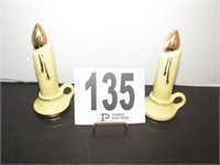 5.5" Tall Porcelain Candle Salt & Pepper Shakers