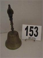 Vintage Brass Bell - 7.5" Tall (R3)