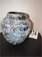 11" Tall Ceramic Vase (R3)