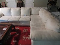 White Sectional Sofa (R4)