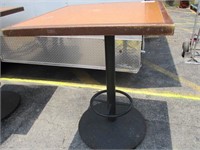 34x34 Bar Height Table