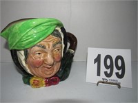 Hand Painted Character Pitcher (Royal Doulton,