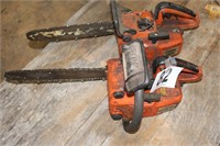 (2) 009 STIHL Chainsaws (One Used for Parts)