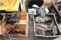 Misc. Electric Tools Including Black and