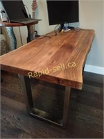 Modern Live Edge 'Timber' Desk