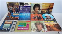 Assortment of (12) vinyl records including Patsy
