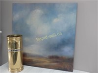 Great Wall Decor and Brass Umbrella Stand