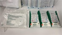 Medical supplies including urinary drainage bags