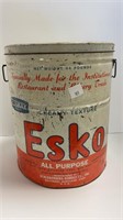 XL Esko All Purpose Shortening tin