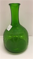 White House Vinegar green "vase" carafe