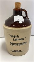 Virginia Lightning Moonshine Culpeper, VA jug