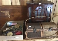 Jewelry Box And Assorted Items