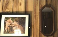 Mirror And Framed Fox Puzzle