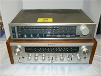 SONY STR-6065 RECEIVER, SCOTT 319RA STEREO