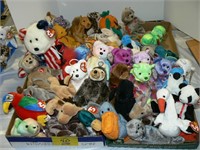 4 FLATS BEANIE BABIES