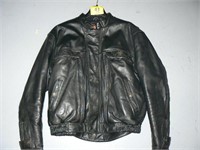 FIRST GEAR LEATHER JACKET SZ 50