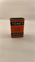 Vintage Tone's Ground Sage Spice Container