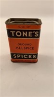 Vintage Tone's Ground Allspice Spice Container