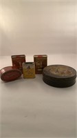 Vintage Tins Lot