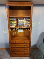 DISPLAY CABINET 33"W 79"H 18"D
*CONTENTS NOT