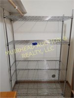 METAL SHELVING 48"W 73"H 18"D