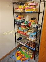 PUZZLES, GAMES ETC
*SHELVING UNIT NOT INCLUDED*