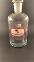 Hydrochloric Acid Apothecary Jar