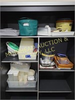 CONTENTS ONLY, CROCKPOTS, TUPPERWARE, COOKWARE,