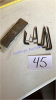 Craftsman Allen Wrench Set