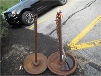 PAIR OF 42" BOAT MARKER ANCHORS