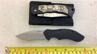 Kershaw Spring Assisted Knife & Deer Pocket Knife
