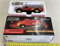 Galyans '49 Dodge Powerwagon Diecast Truck & Knife