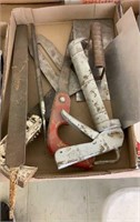 Lot of Tools- Saws, Files, & Trowel
