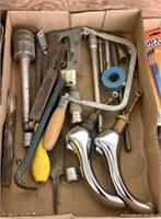 Lot of Hardware & Tools- Sink Faucets, Files, Etc