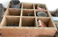 Crate of Assorted Nails