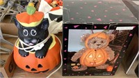 Cat Pumpkin Decor & Bear Pumpkin Decor